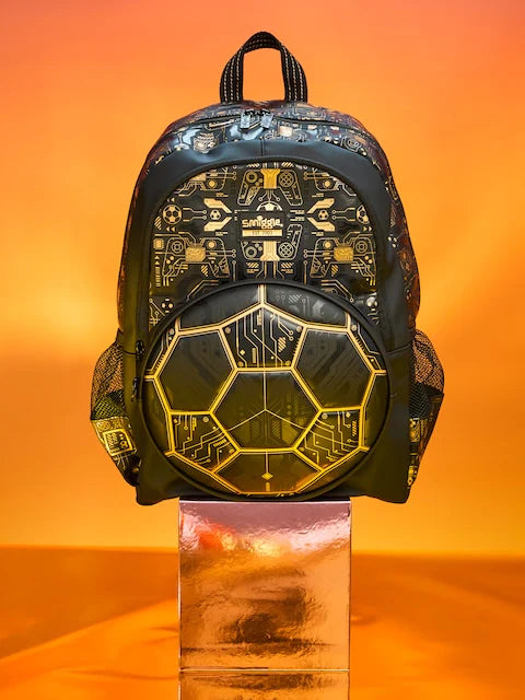 Smiggle Livewire Football 17 inch Backpack 3D