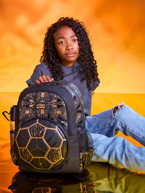 Smiggle Livewire Football 17 inch Backpack 3D