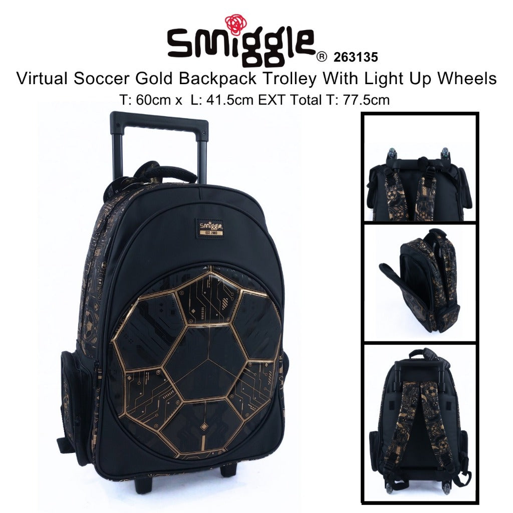 Smiggle Livewire Football Trolley 18 inch