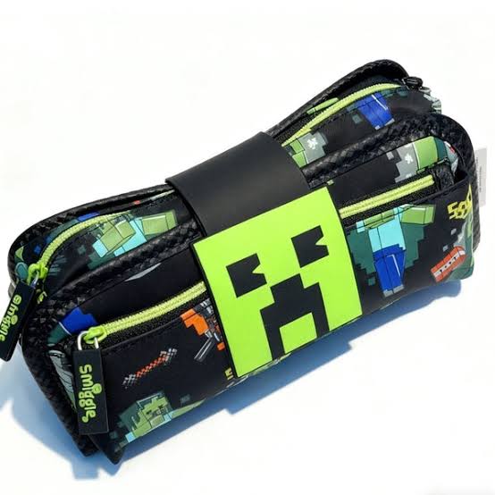 Smiggle MineCraft Soft Pencil Case