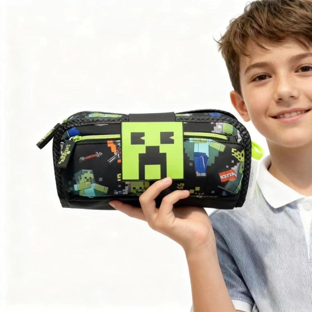 Smiggle MineCraft Soft Pencil Case