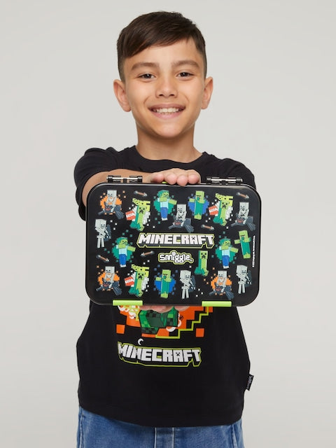 Smiggle MineCraft lunch Box Bento Bpa Free