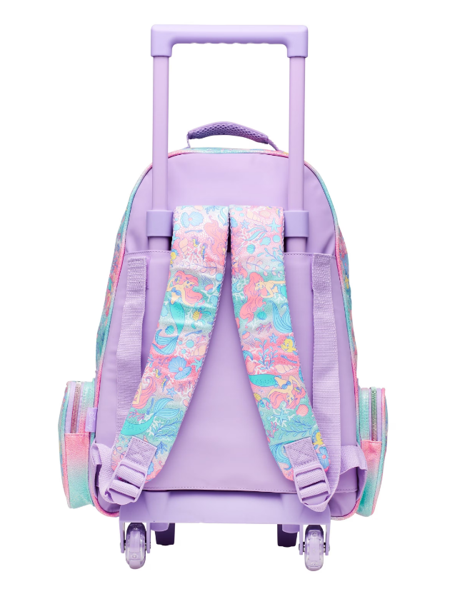 Smiggle Mermaid Trolley 18 inch + Lunch Bag With Strap
