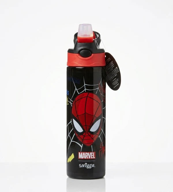 Smiggle Spider Stainless Water Bottle 520Ml