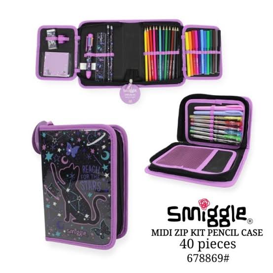 Smiggle Wild Cat Stationary 40 Piece