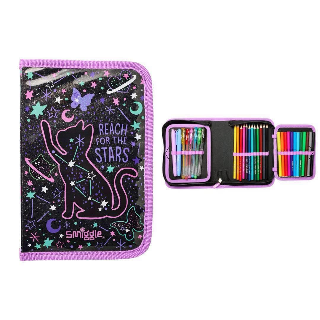 Smiggle Wild Cat Stationary 40 Piece