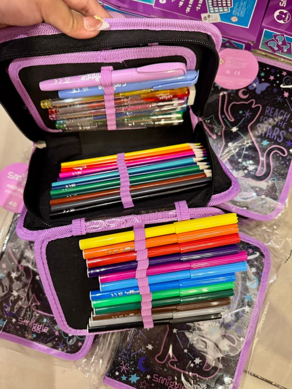 Smiggle Wild Cat Stationary 40 Piece
