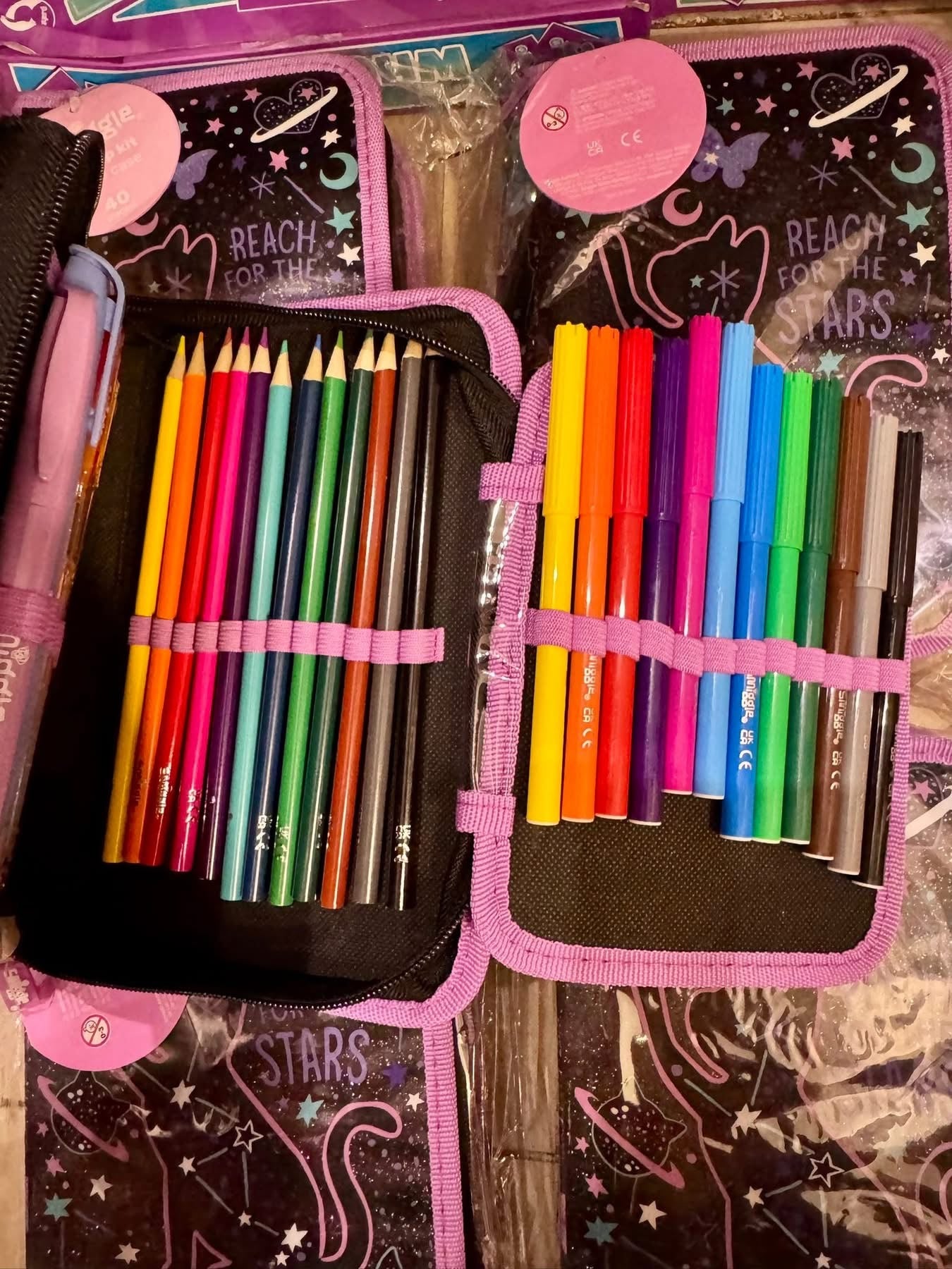 Smiggle Wild Cat Stationary 40 Piece