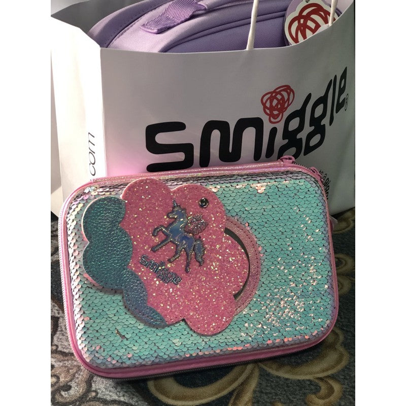 Smiggle Unicorn Hard Pencil Case