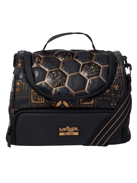 Smiggle Black Livewire Backpack 17 inch